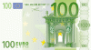 100 Euro Fronte