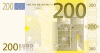 200 Euro Fronte