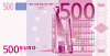 500 Euro Fronte