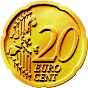 ** 20 EUROCENT O  20 CENTESIMI (. 387,254) **